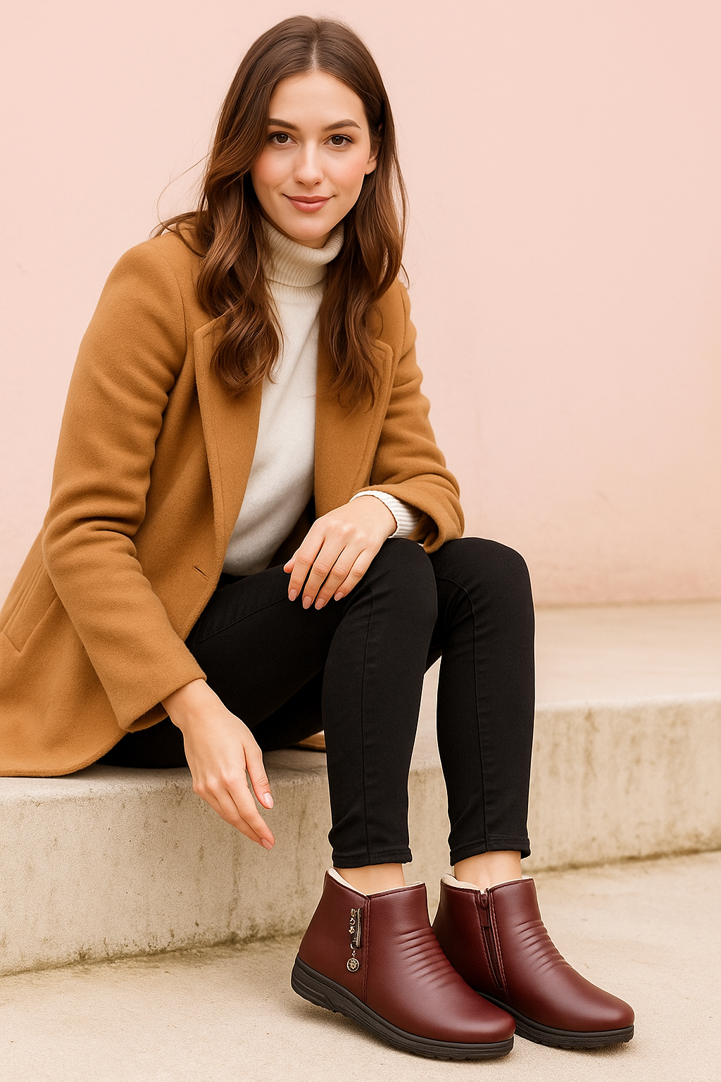 Women's Winter Velvet Boot - Afonsis